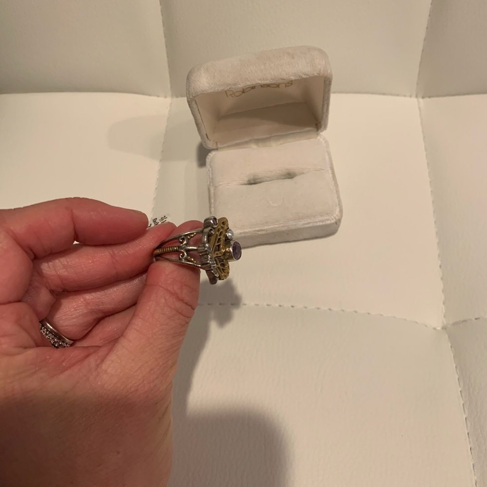 Designer Sterling Silver Ring View 2